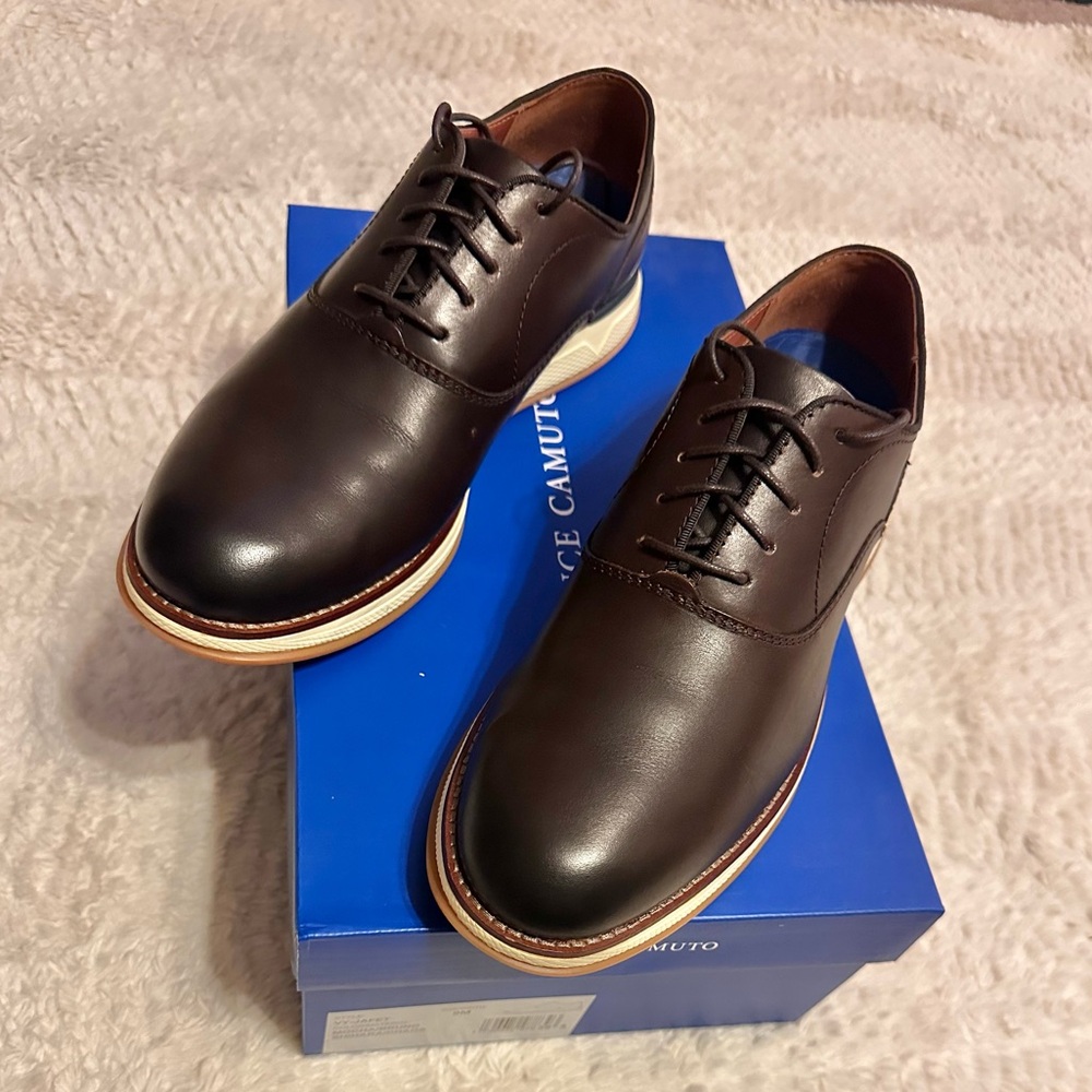 Vince Camuto Men's Dark Brown Oxfords